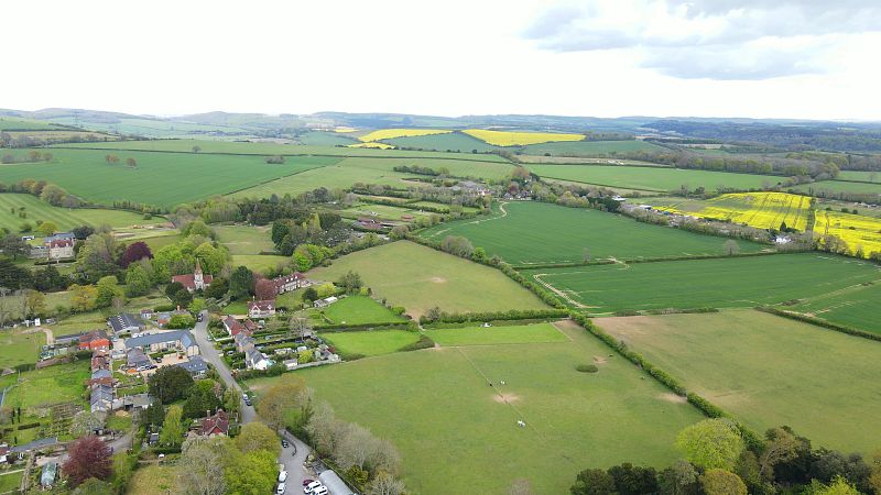 Land and Properties at Myrtle Farm, Blendworth, Hampshire
